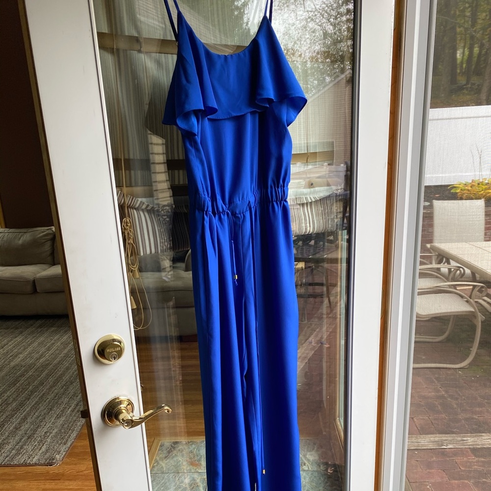 Royal blue Michael Kors jumpsuit